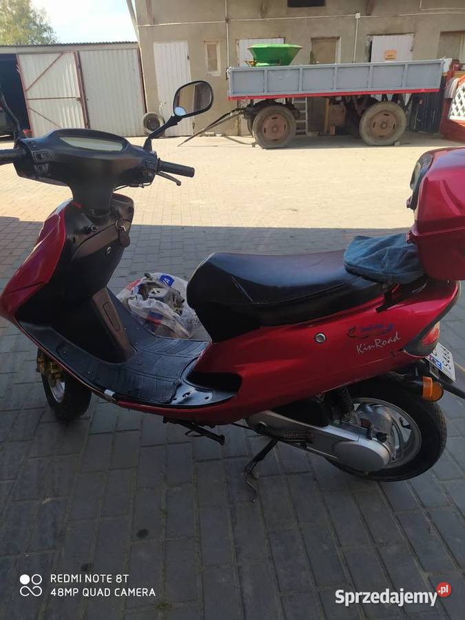 Skuter kinroad xt50ot5 zarejestrowany opłacony Pozostałe Żytniów