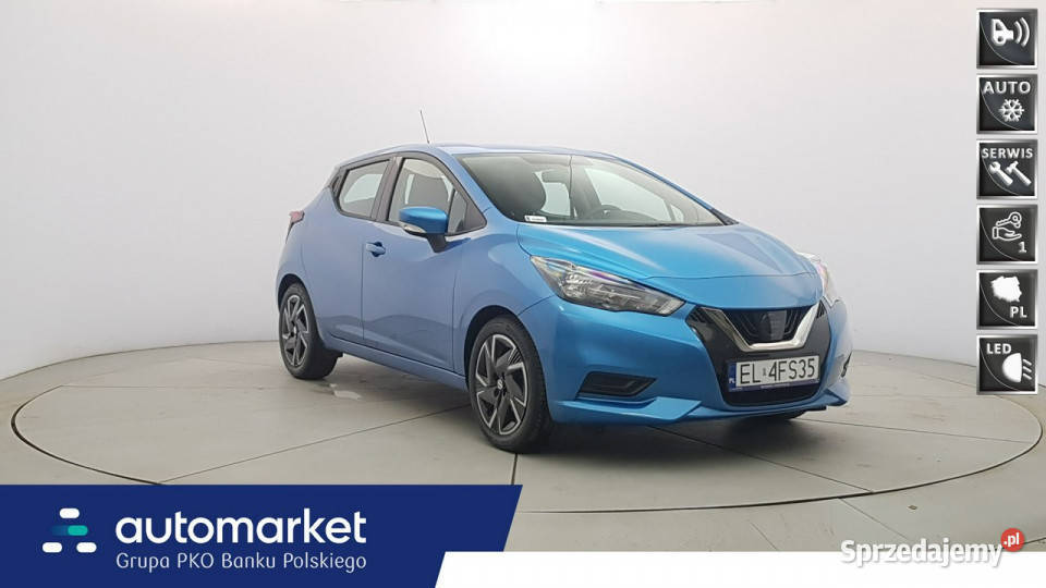 Nissan Micra 10 IGT Acenta Z Polskiego Salonu FV serwisowany w ASO Warszawa