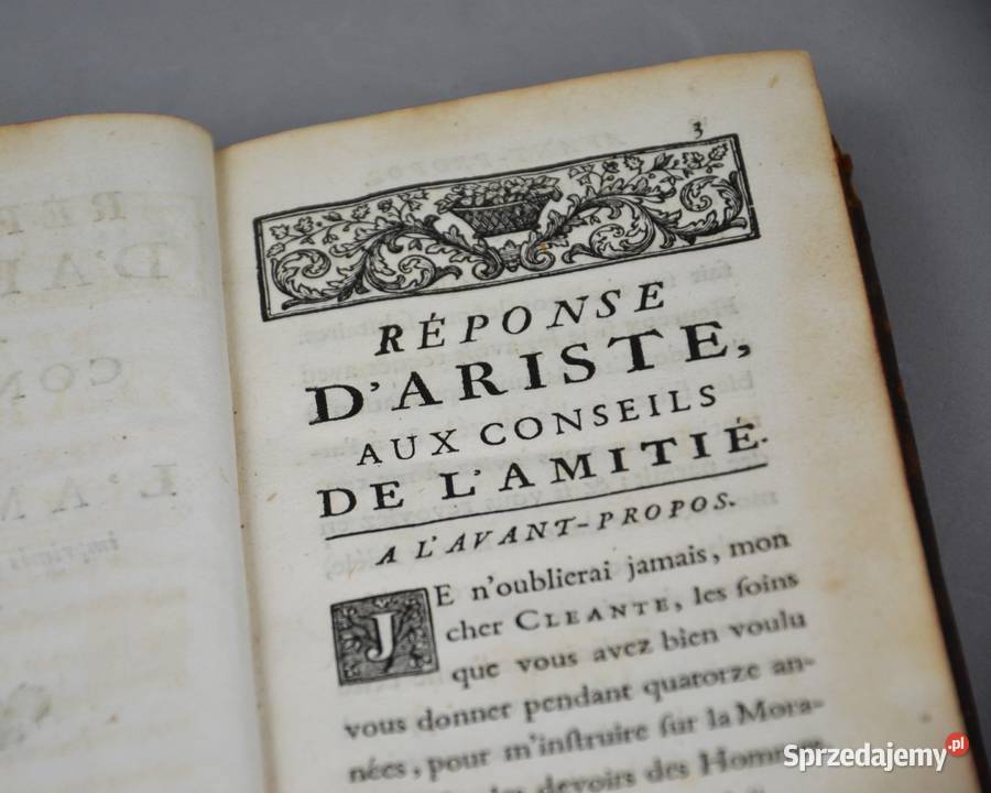 Rponse dAriste aux conseils de lamiti Bronisze sprzedam