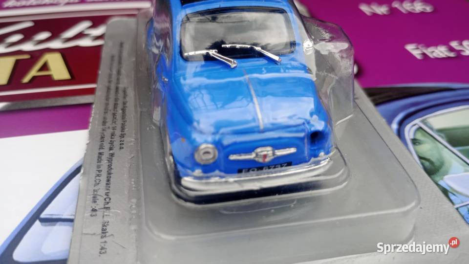 FIAT 500 Kultowe auta PRL model auta deagostini mazowieckie Warszawa