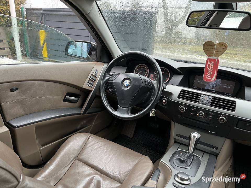 BMW E60 Czarna Sedan Zadbana Toruń