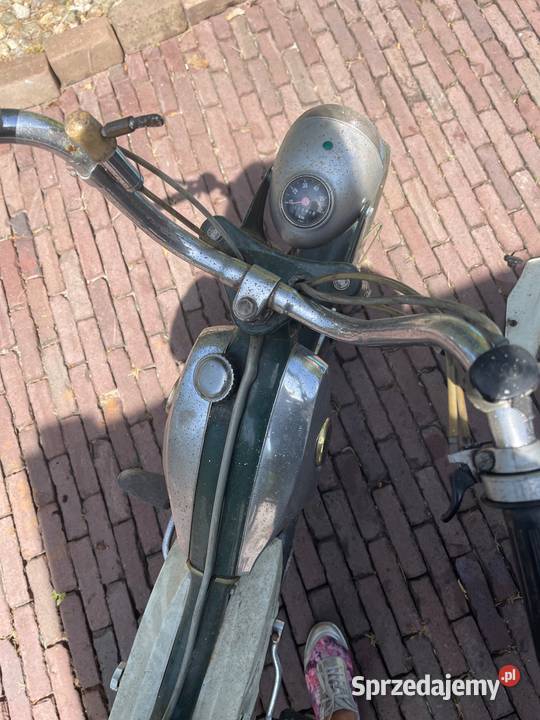 Stary motorower antyk UNION I SPARTA sprawny 50cm3