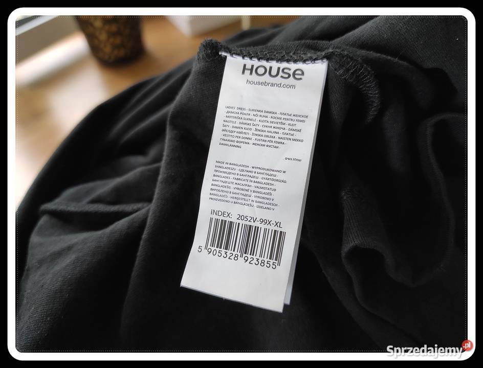 HOUSE BRAND nowa sukienka bawełniana z Płock