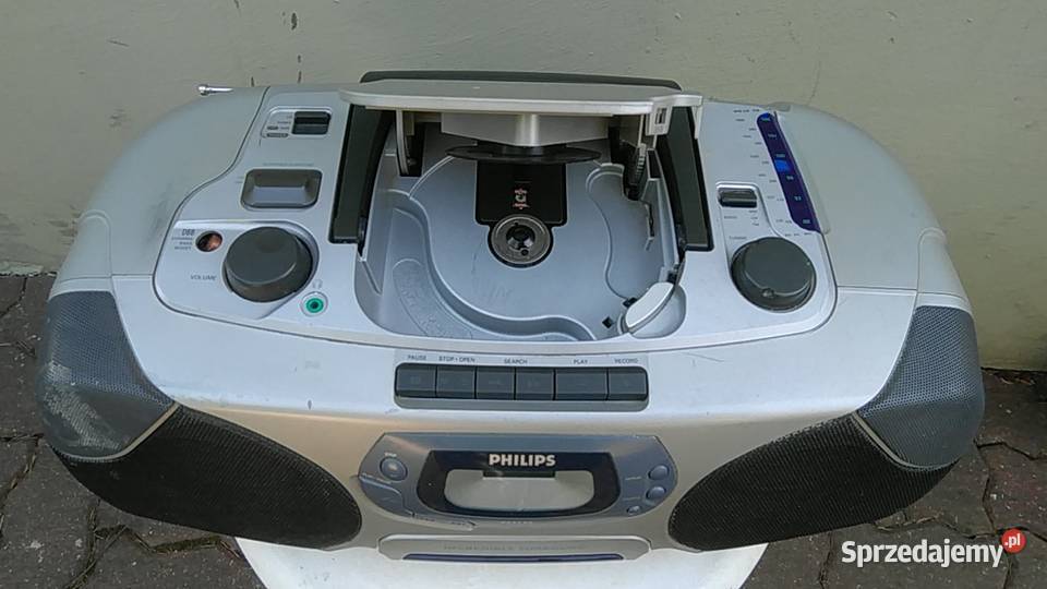 PHILIPS CD Radio Cassette Recorder AZ 1202