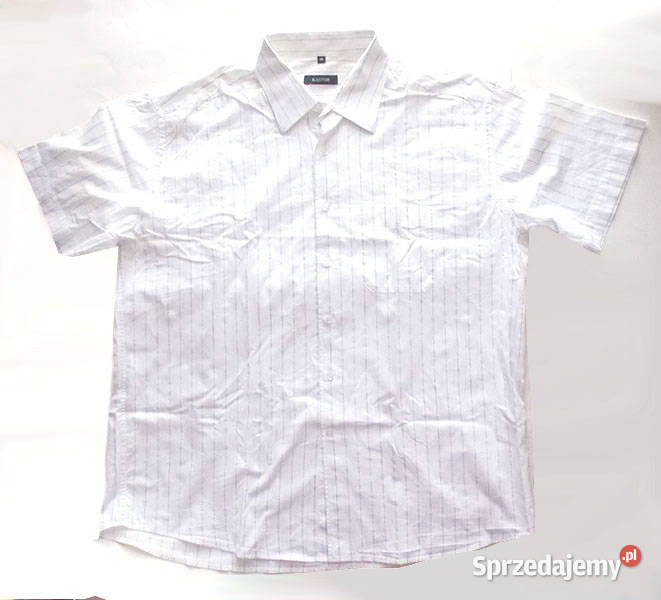 krótki rękaw koszula 46 męska koszula z bawełny Gdańsk