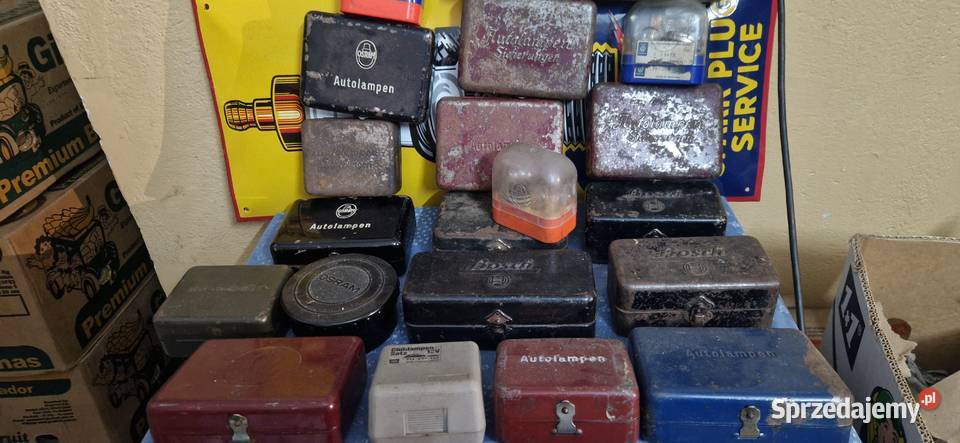 Puszki na żarówki bosch osram itp wyprzedaż łódzkie Łódź