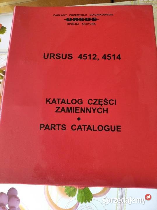 Katalog części Ursus 45124514 nowy oryginalny lubelskie Lublin
