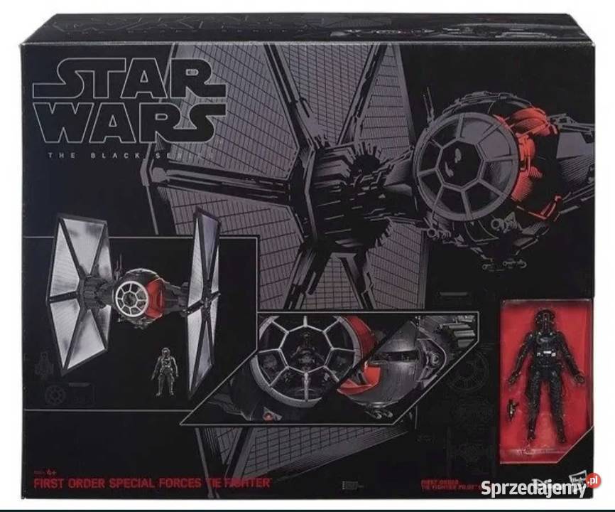 Duży statek Tie Fighter Star Wars Zabawki