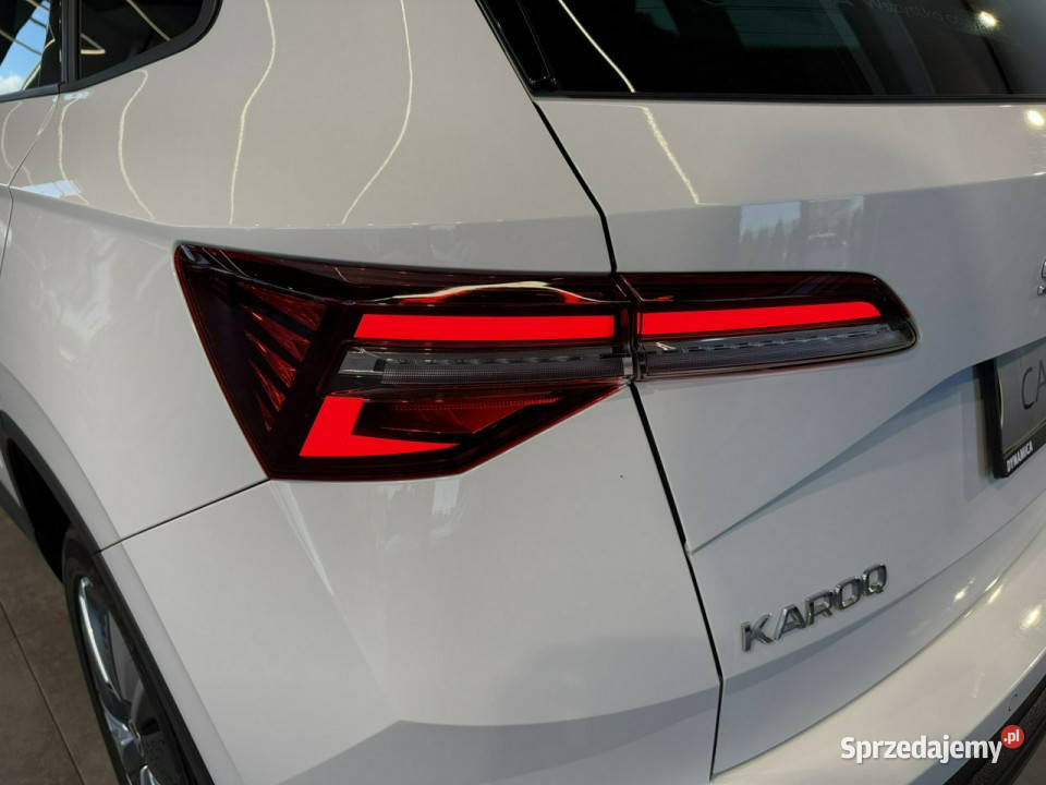 koda Karoq Ambition 15TSI 150 DSG 2022 r salon I elektryczne lusterka Myślenice