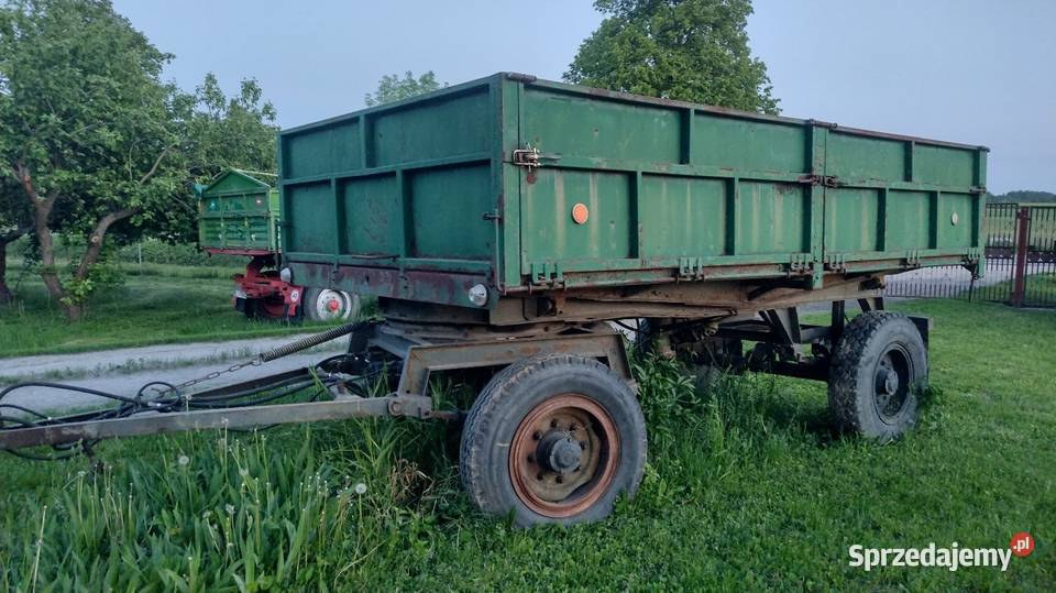 Przyczepa wywrotka rolnicza D55 tandem D47 Łosice