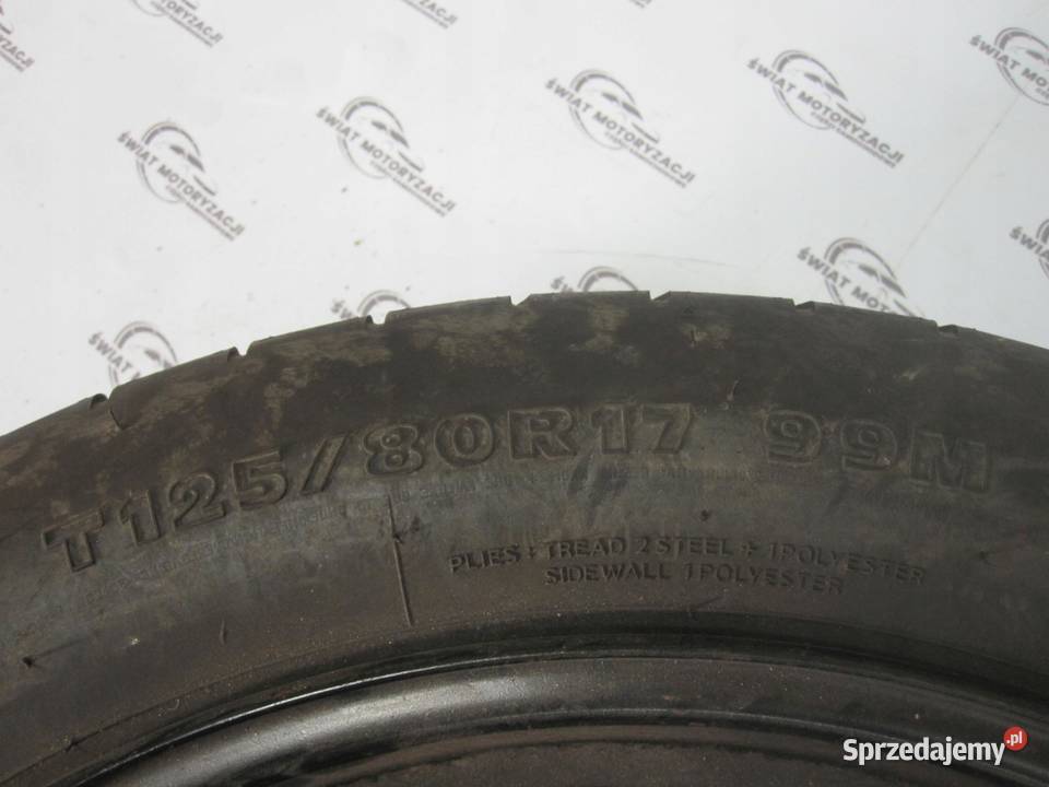 FORD MONDEO MK5 VOLVO S60 I V70 koło dojazdowe