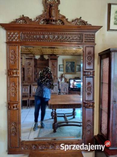 Jadalnia Zestaw antyczny do jadalni 1850 Witryna lubuskie Siedlisko