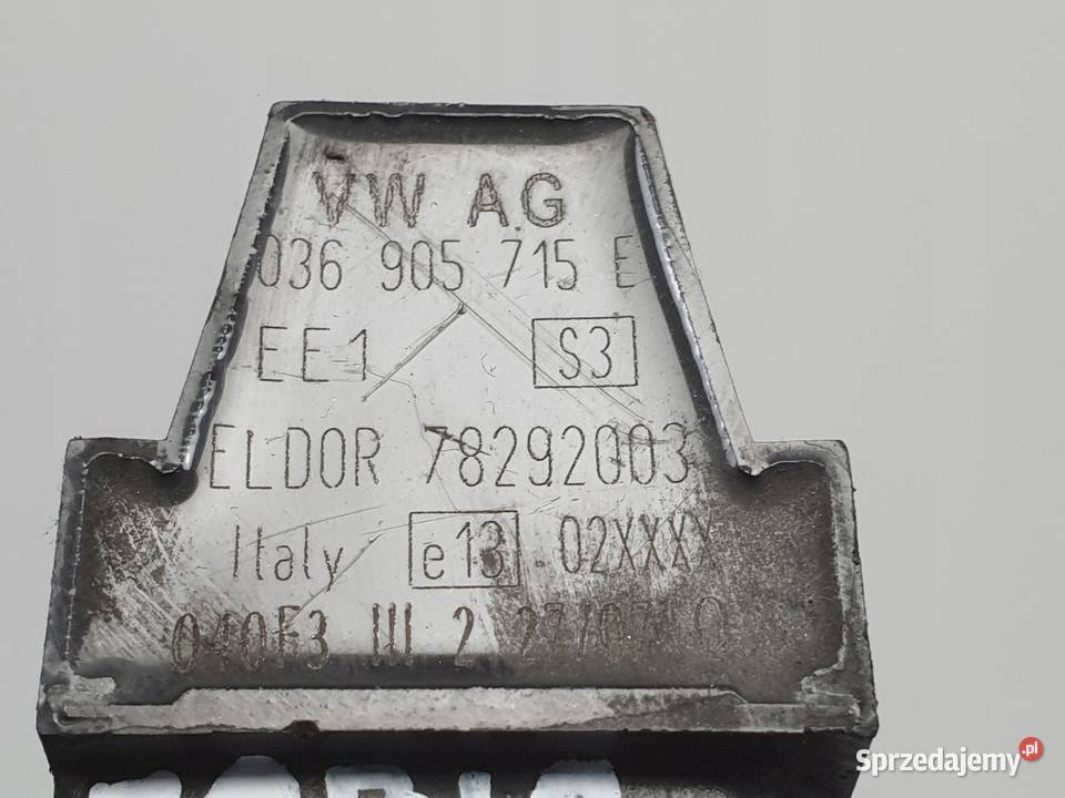 CEWKA ZAPŁONOWA Skoda Fabia I 12 12V 036905715E osobowe Motoryzacja Rudka