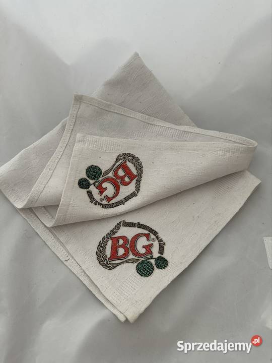 Serwetka z logo Browary Górnośląskie SA w Zabrzu Zabrze