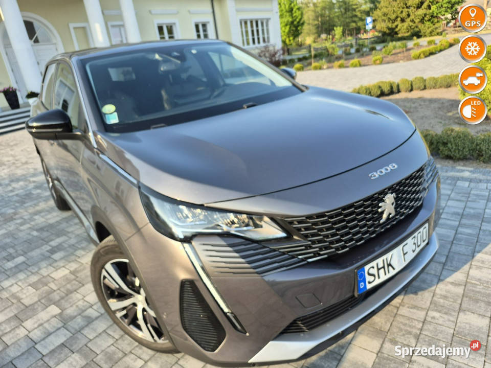 Peugeot 3008 15hdi manual KAMERA ALCANTARA kamera cofania Motoryzacja lubelskie Drelów