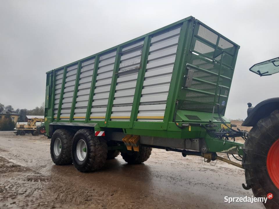Przyczepa objetosciowa bergmann 40m3 Augustów