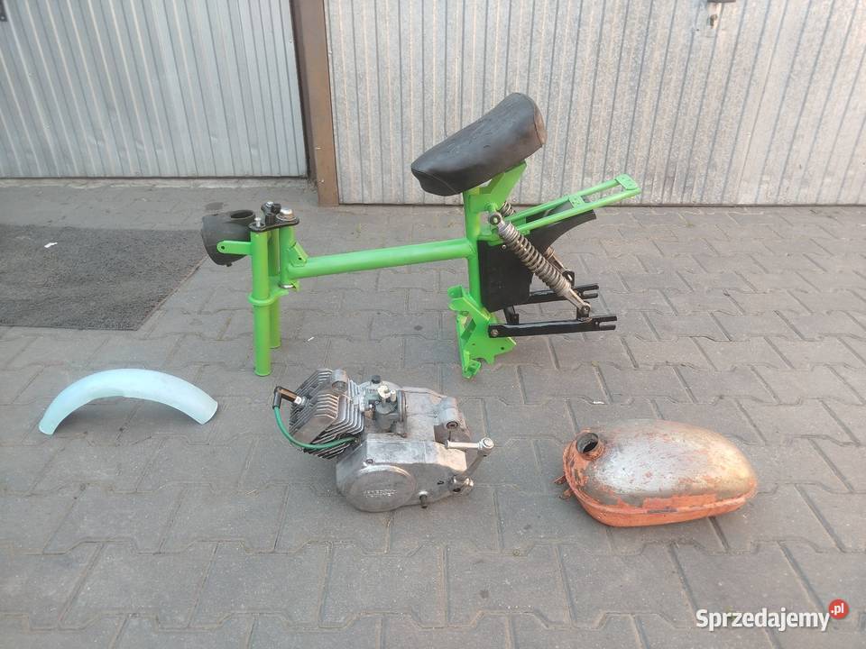 Motorynka rama pony M2 silnik 023 komar Pozostałe Żory