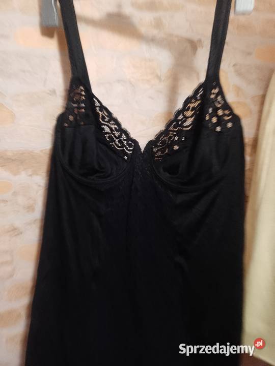 95C 42XL Ekskluzywna Czarna Halka pod sukienkę z Kraków