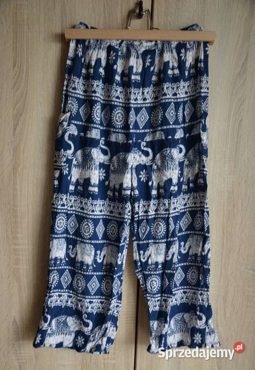 SPODNIE damskie indyjskie Haremki M S midi Lublin
