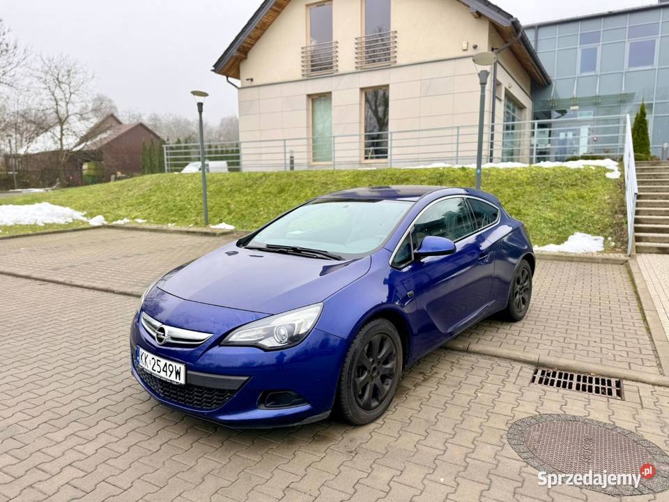 Opel Astra J GTC 14 turbo 2015r Sportowy / Coupe Astra małopolskie Kraków