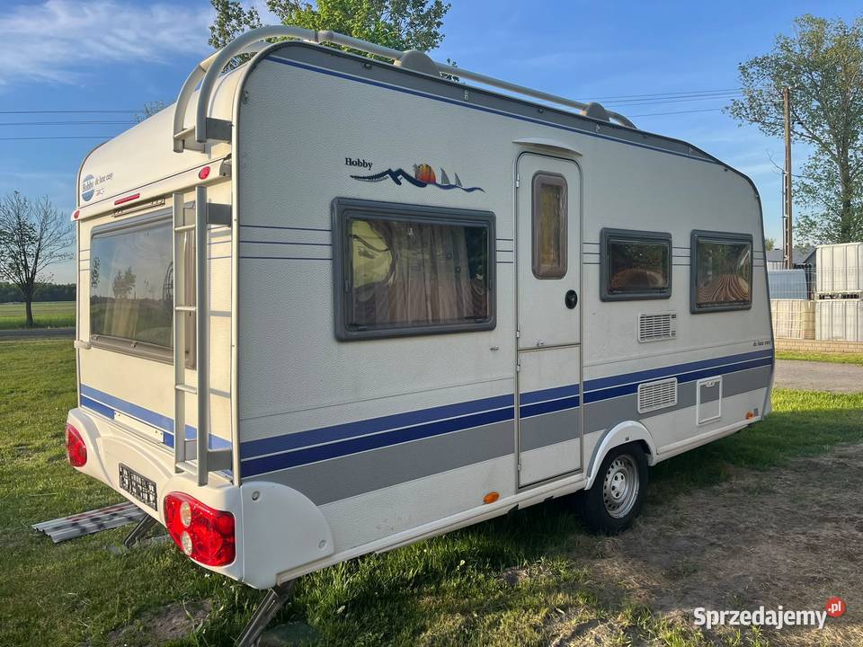 Przyczepa Kempingowa Hobby De Luxe Easy 450 Kempingowe Poddębice