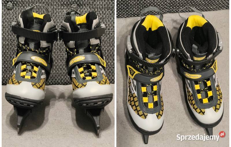 Łyżwy hokejowe Hy Sports rozmiar 380 wkładki 245 łódzkie Piotrków Trybunalski