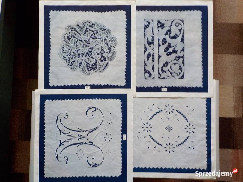 Stare wzory haftu Richelieu Łódź