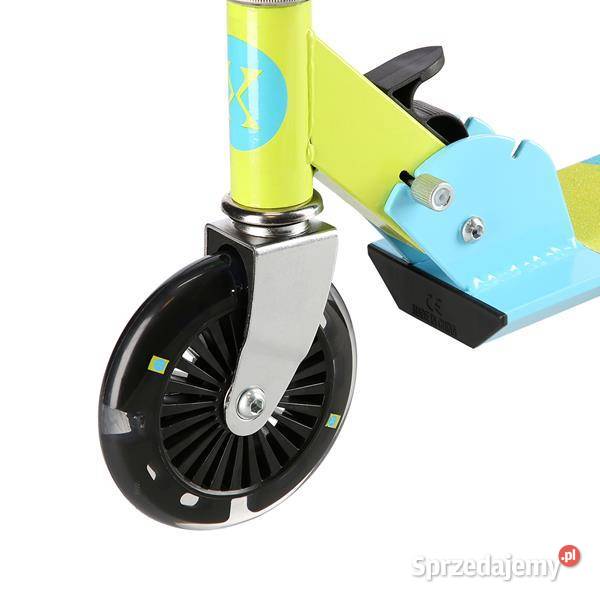 Hulajnoga Nils Extreme HL776 niebiesko zielona Dębica