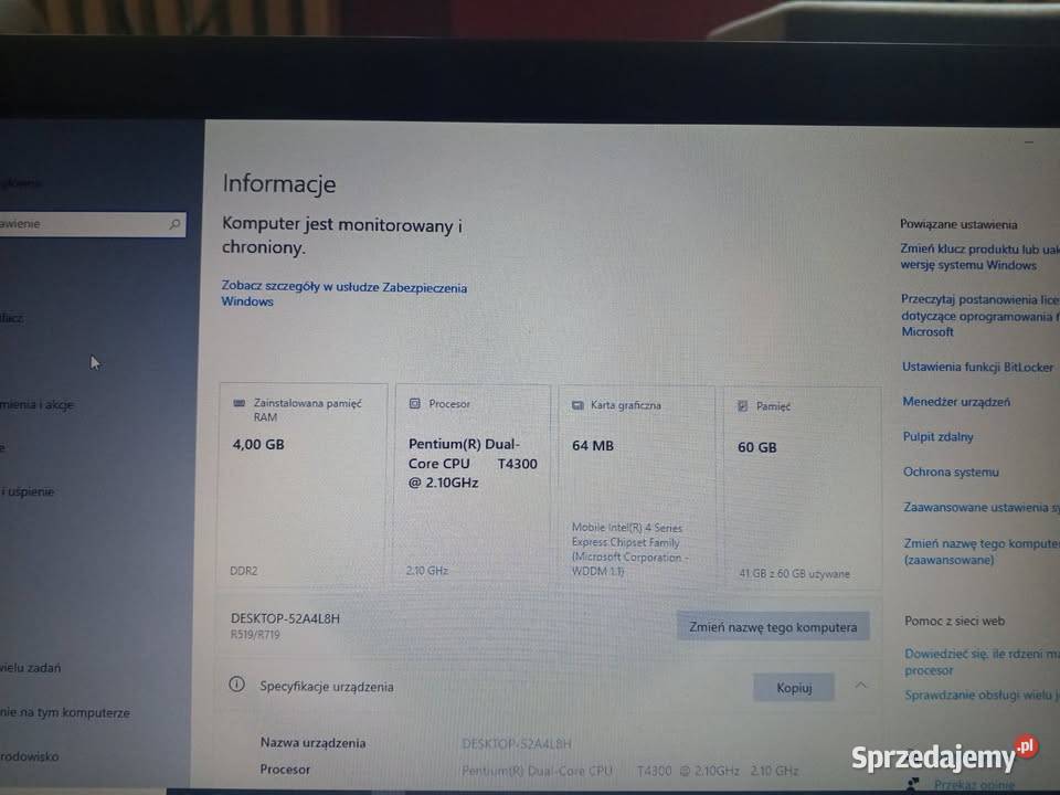 Laptop Samsung 156 do internetu z DVD i SSD Inowrocław