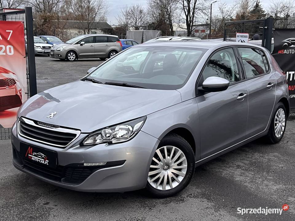 Peugeot 308 II 16 Benzyna Salon 2014 166 niebieski