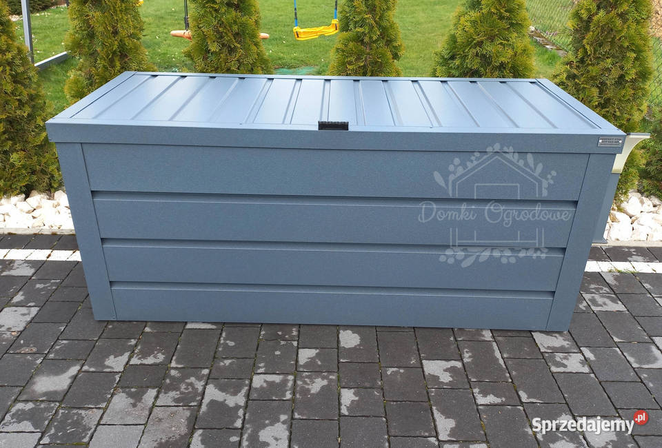Skrzynia ogrodowa metalowa kufer 150x60x70 Przasnysz