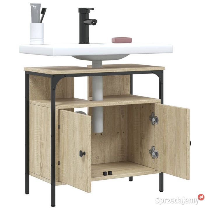 Szafka pod umywalkę dąb sonoma 60x30x60 WM842437 Warszawa