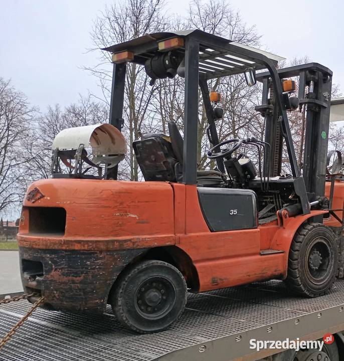 Wózek widłowy HANGCHA 3 500 gaz Krępiec sprzedam