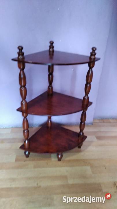 Regalik narożny sosnowy Puszczykowo