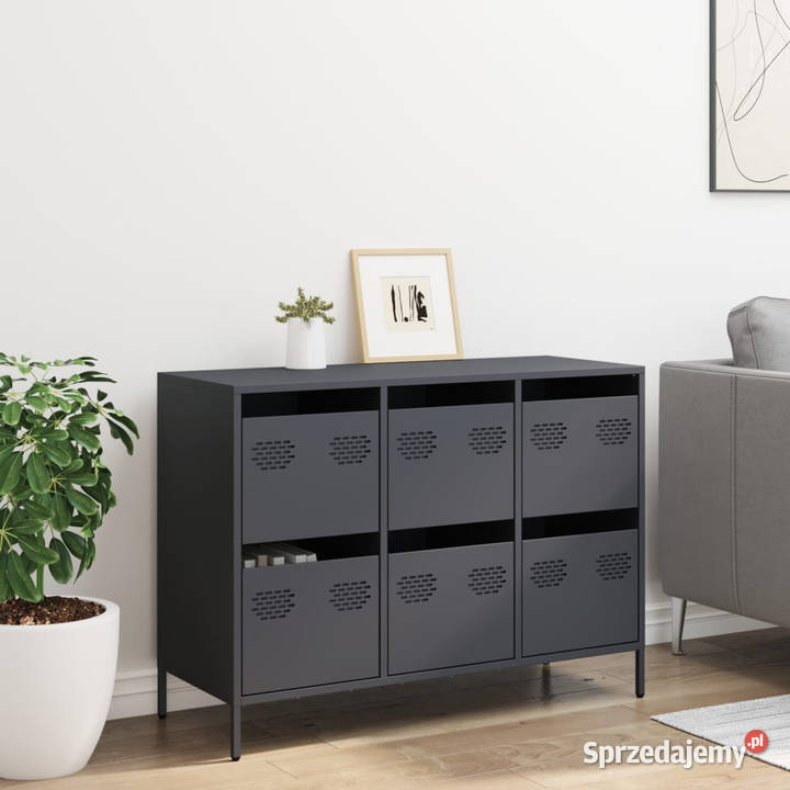 Szafka antracytowa 1015x39x735 stal walcowana na Pozostałe mazowieckie Warszawa