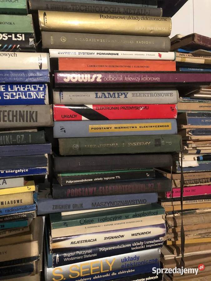Książki obyematyce z elektroniki Włocławek