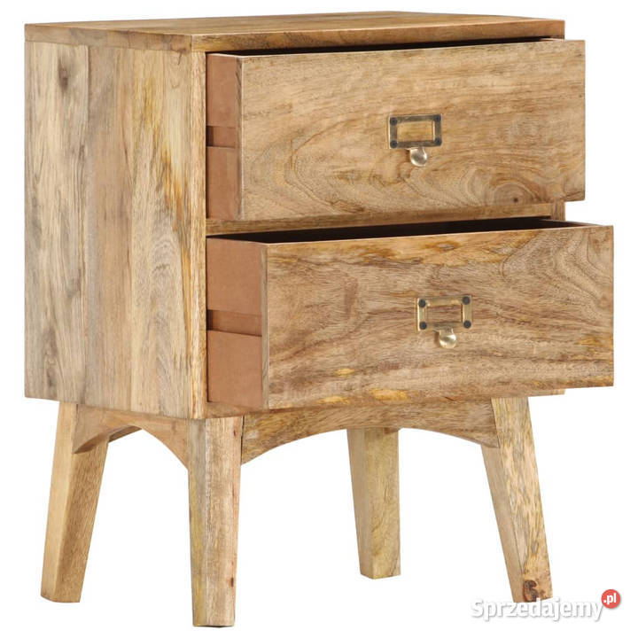 Szafka nocna 40x35x55 lite drewno mango WM286464 Warszawa