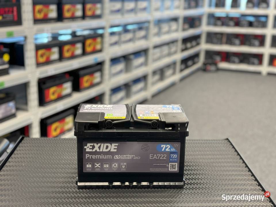 Akumulator EXIDE Premium 12V 72 Ah EA772 podkarpackie