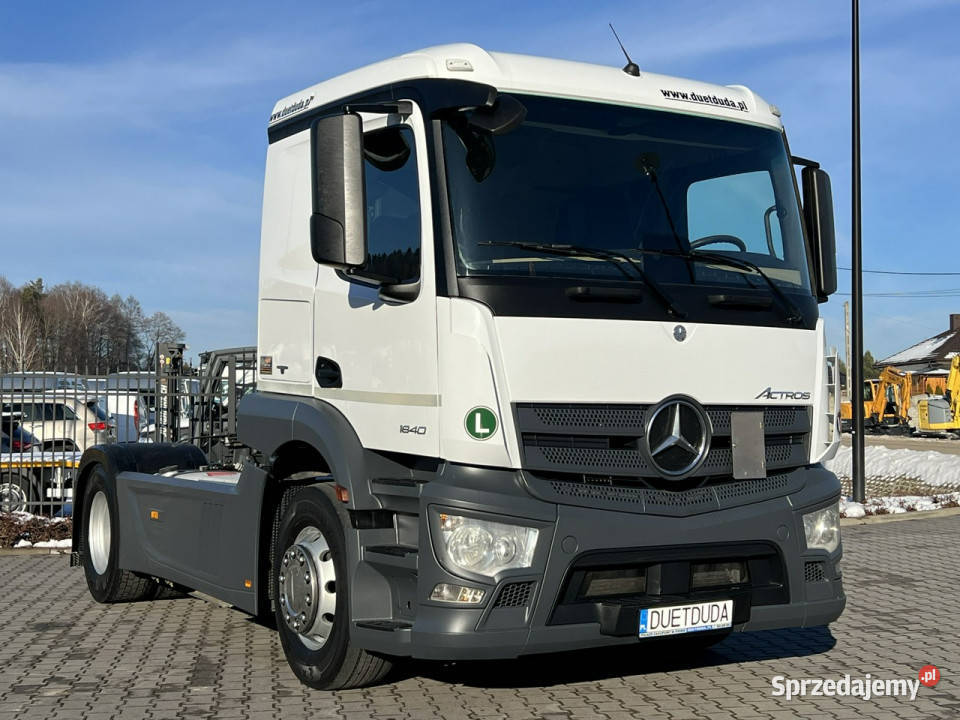 Mercedes ACTROS 1840 Euro 6 ADR HYDRAULIKA Niska Widełki