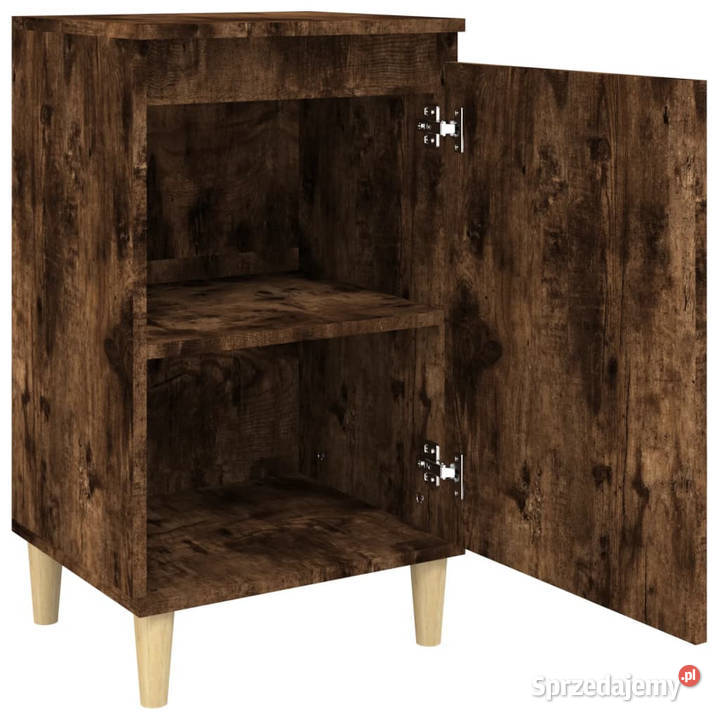 Szafki nocne 2 przydymiony dąb 40x35x70 WM819639 Meble Warszawa