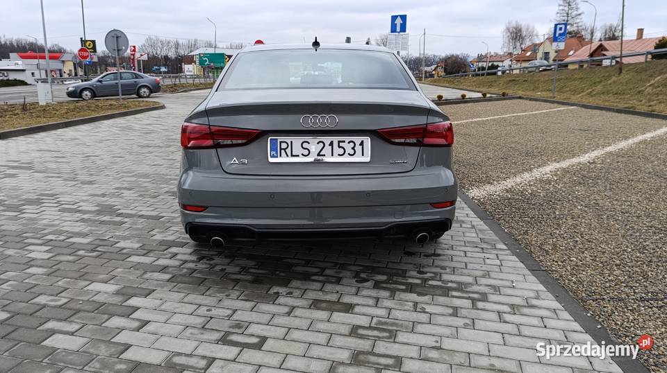 Audi A3 8V 20 tfsi quattro 231k 2020r 78000km Motoryzacja Smerek