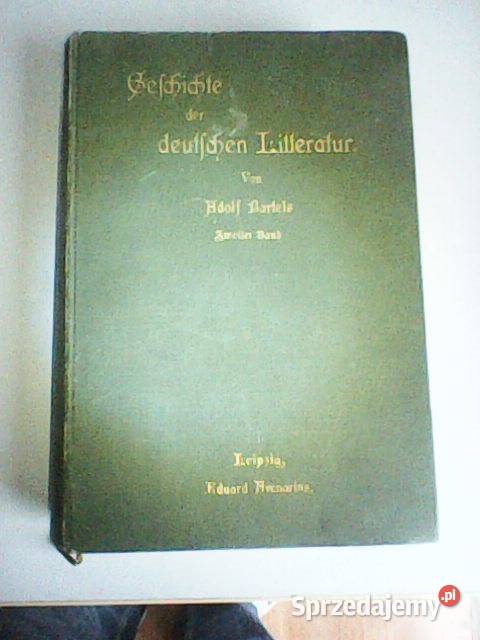 Stara niemiecka książka 1902r