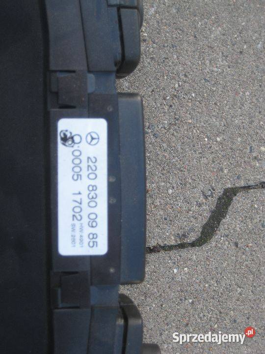 mercedes w220 220 s klasa 9802r panel sterownik Rakoniewice