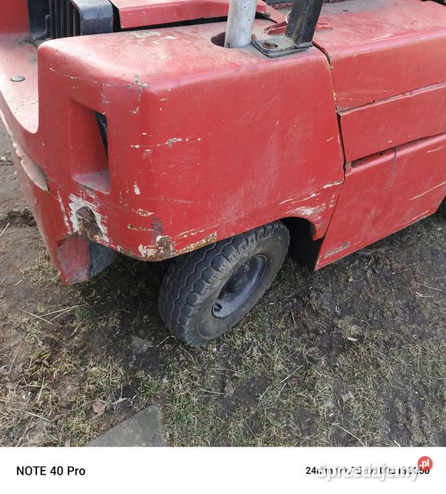 Wózek widłowy Bułgar 3p Perkins Zambrów