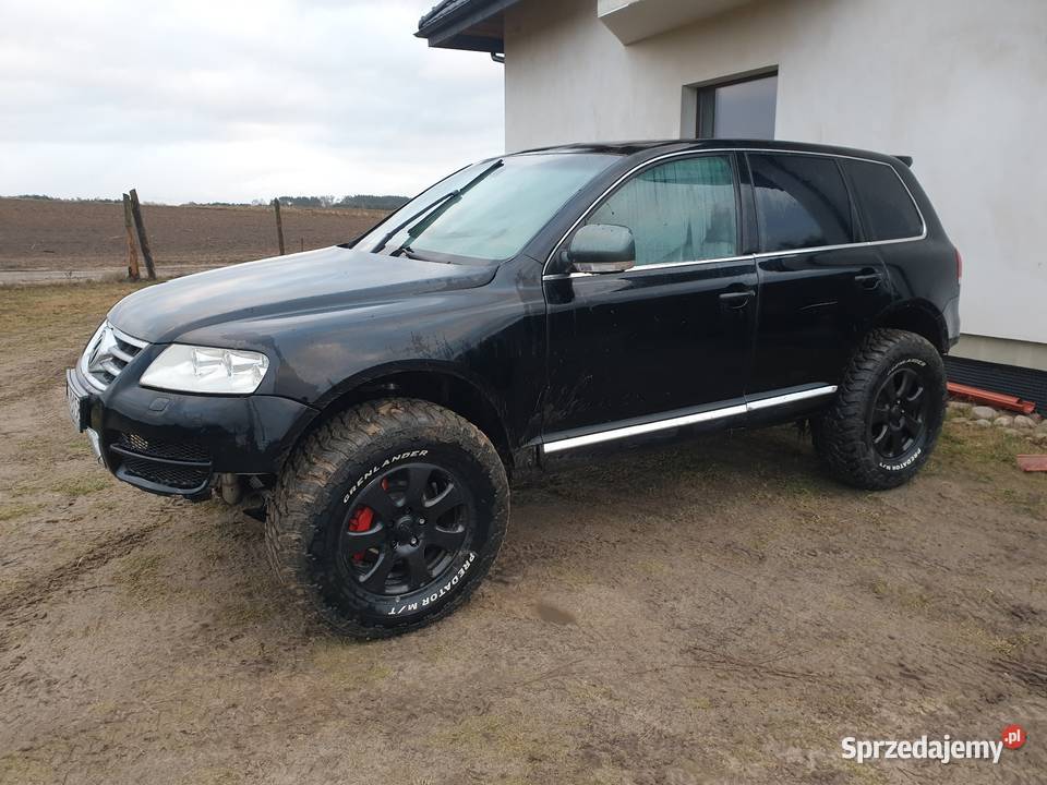 VW Touareg v10 Off Road 4x4 podgrzewane fotele Zblewo