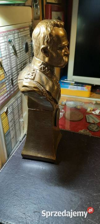 FIGURKA Popiersie Józef Piłsudski 2 mazowieckie Warszawa sprzedam