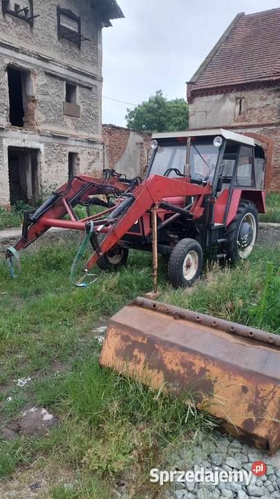 Zetor 5011 z ładowaczemturem łyźka