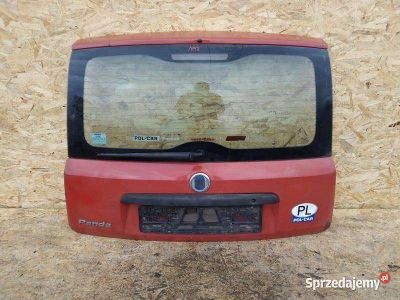 TYLNA KLAPA TYŁ POKRYWA BABAŻNIKA TYŁ SZYBA FIAT