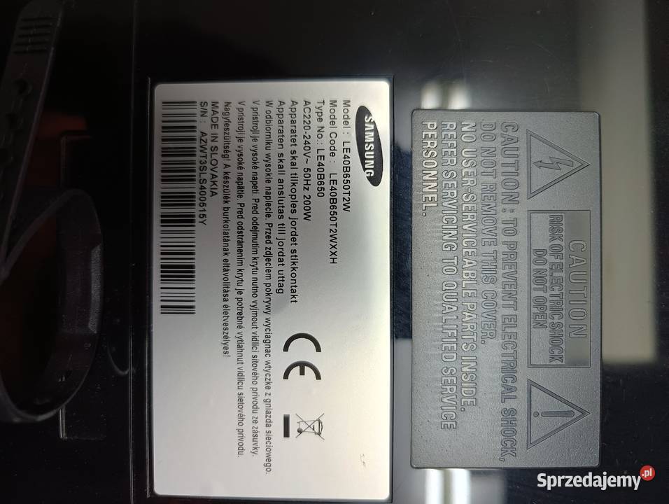 samsung le40b650 Poznań sprzedam