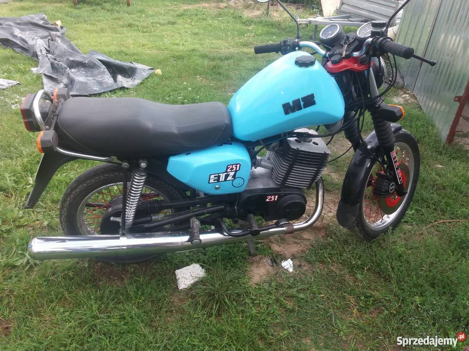 MZ etz 251 zamienie na skuter 125 251cm3 Mińsk Mazowiecki sprzedam